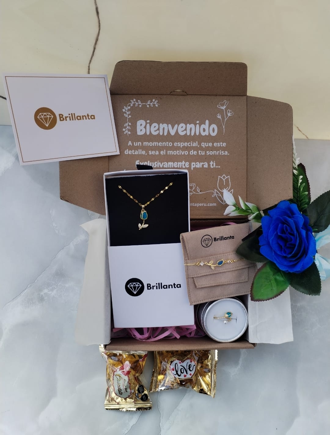 Set de Tulipán Azul