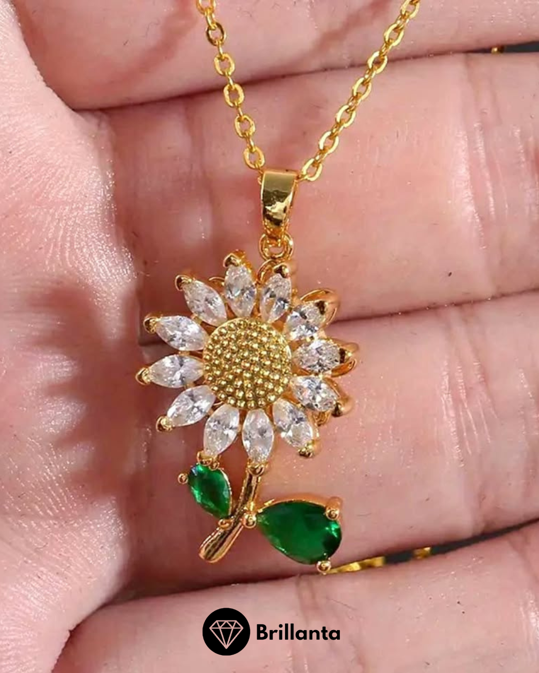 SET DE GIRASOLES GIRATORIOS VERDES🌻
