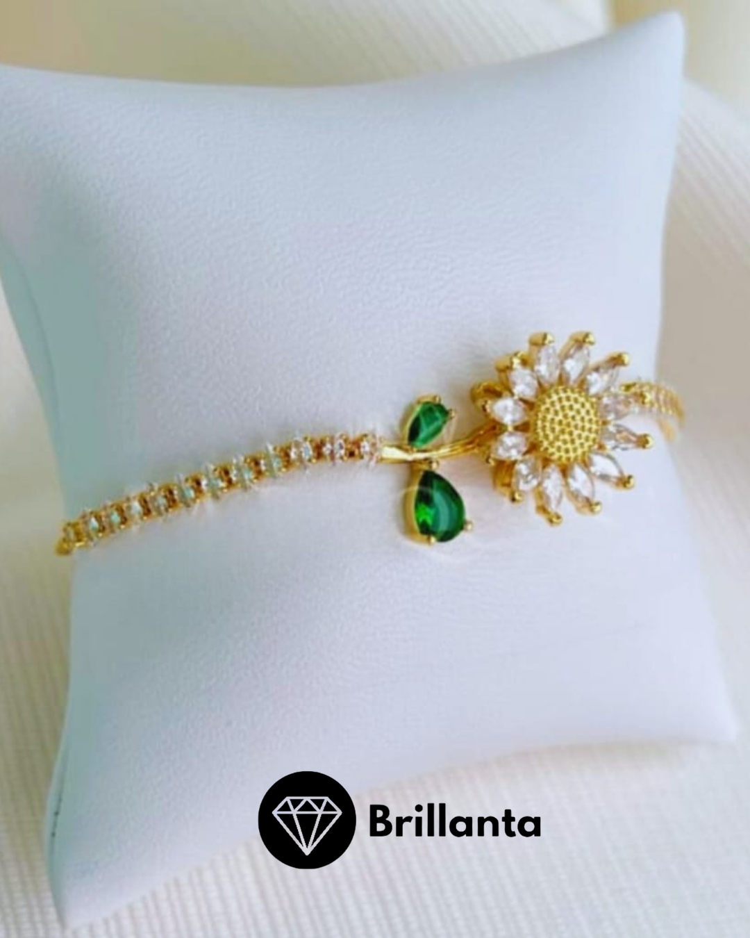 SET DE GIRASOLES GIRATORIOS VERDES🌻